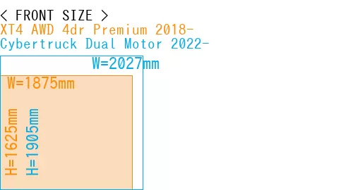 #XT4 AWD 4dr Premium 2018- + Cybertruck Dual Motor 2022-